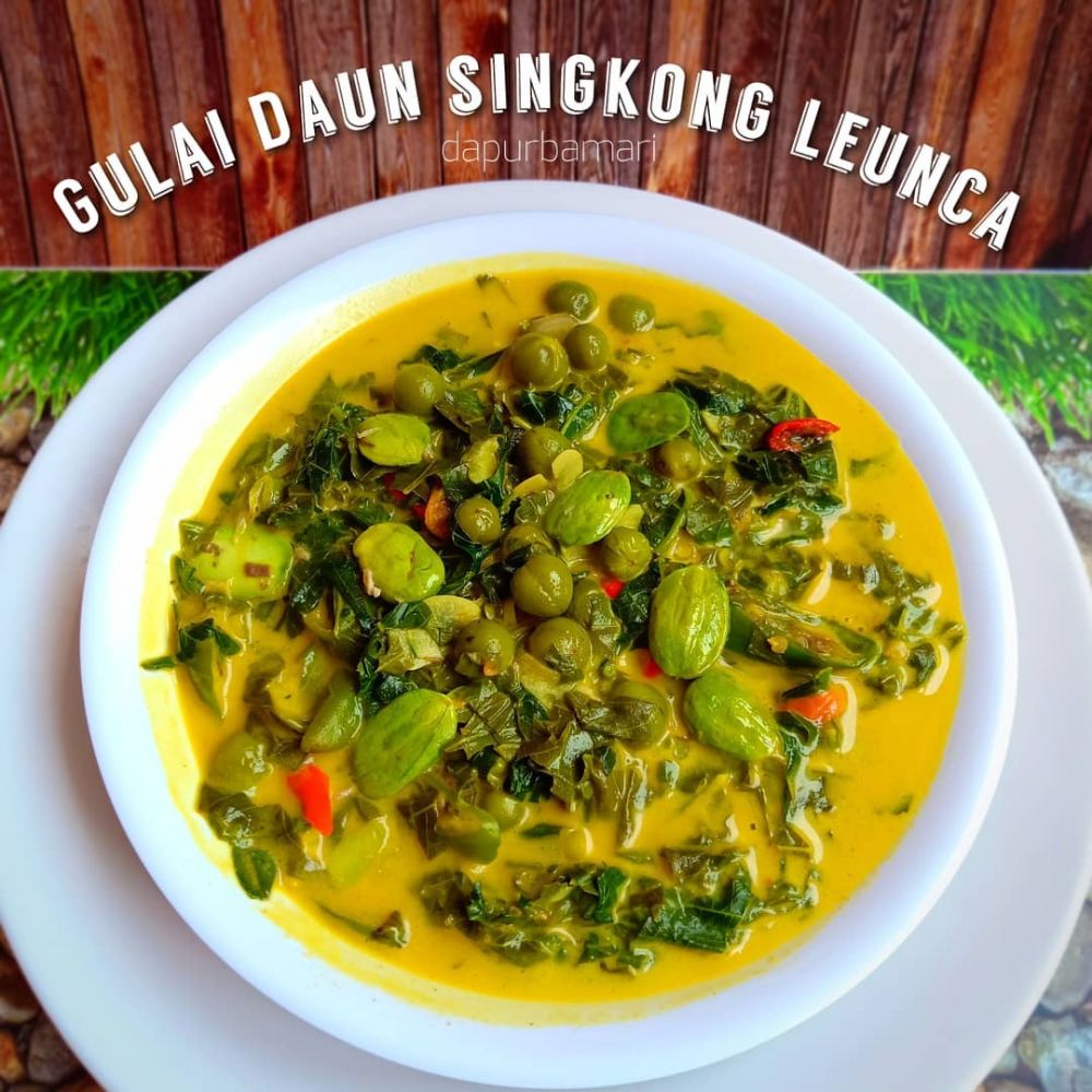 21 Resep olahan daun singkong santan, gurih, enak, dan sederhana