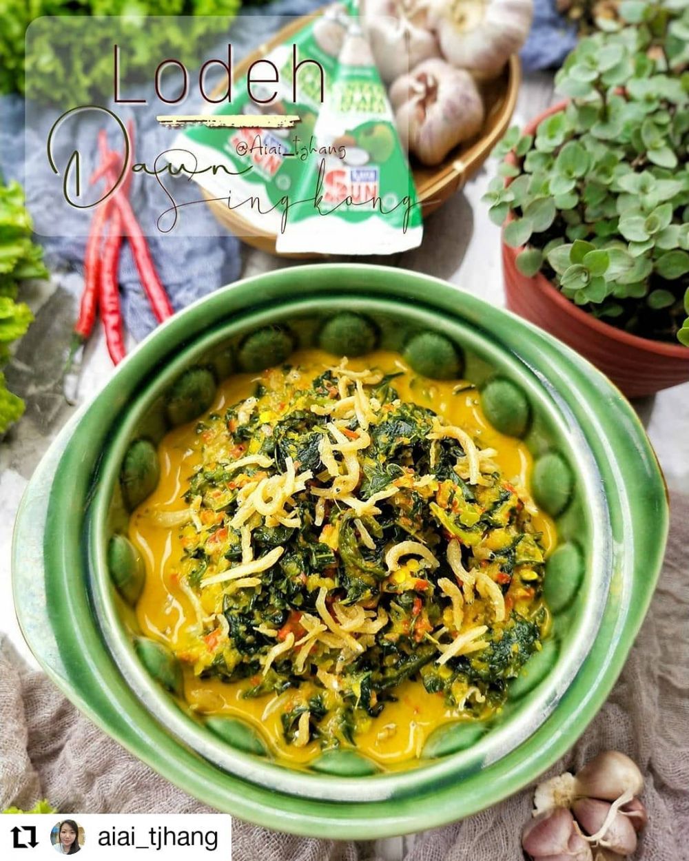 21 Resep olahan daun singkong santan, gurih, enak, dan sederhana