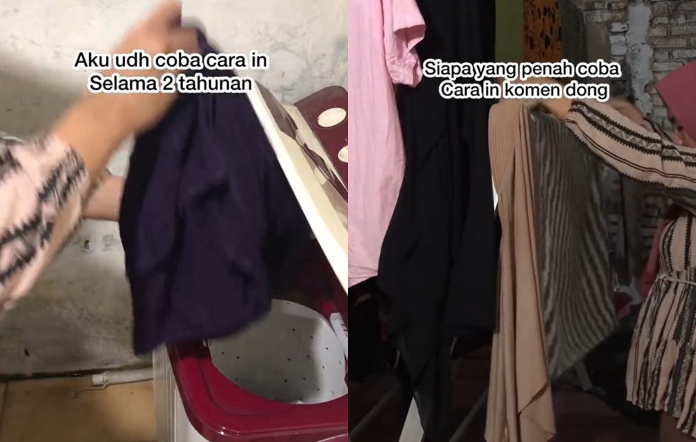 Tanpa direndam detergen, ini cara mencuci handuk agar bersih dan tidak jamuran pakai 1 bahan dapur