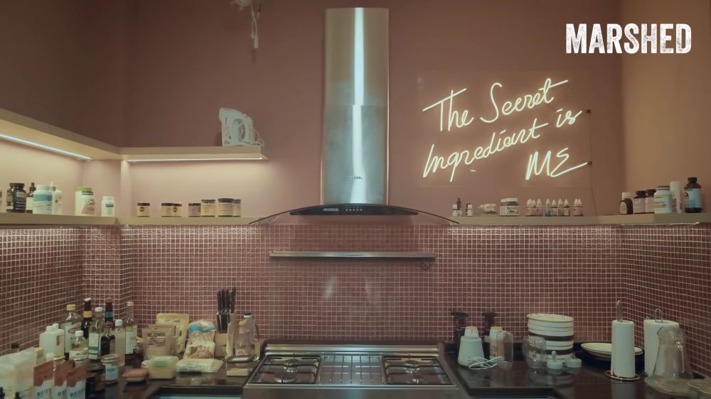 dapur rumah marshanda estetik ala kafe western © 2024 brilio.net