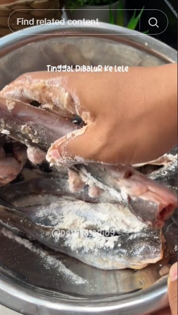 Bukan diolesi garam, ini trik menghilangkan lendir ikan lele agar kesat cuma pakai 1 bahan dapur