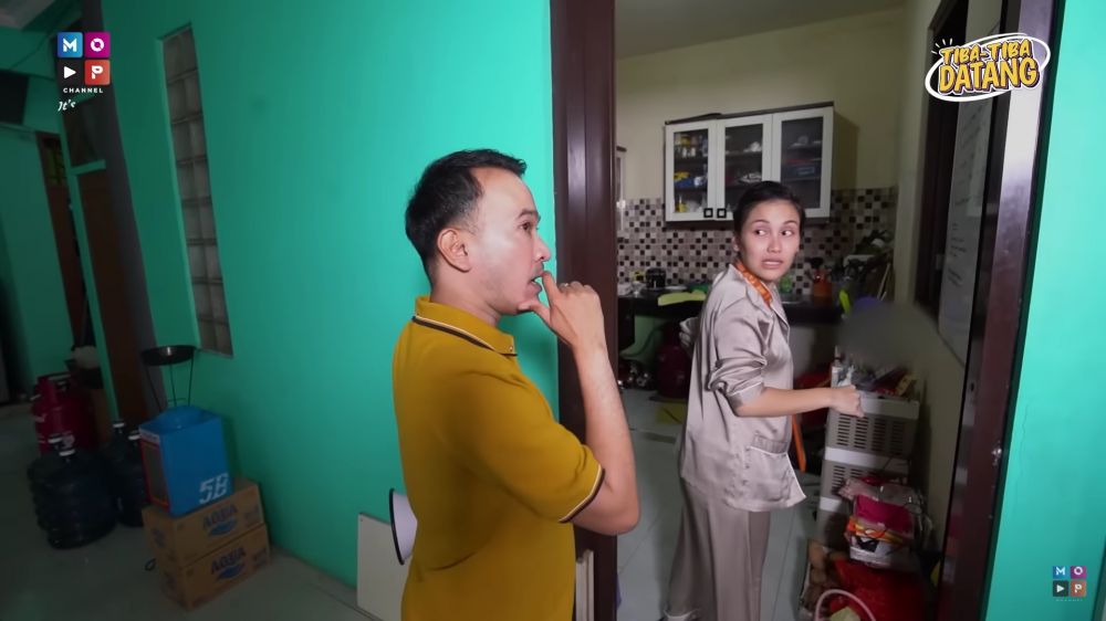 dapur kotor ayu ting ting penuh perkakas © 2024 brilio.net