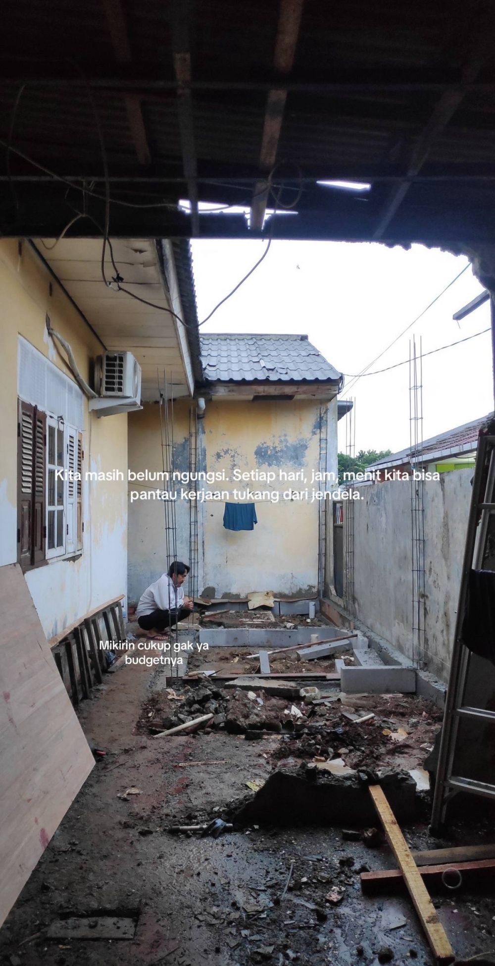 gudang jadi rumah keren © TikTok