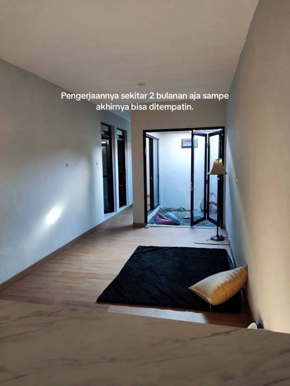 gudang jadi rumah keren © TikTok