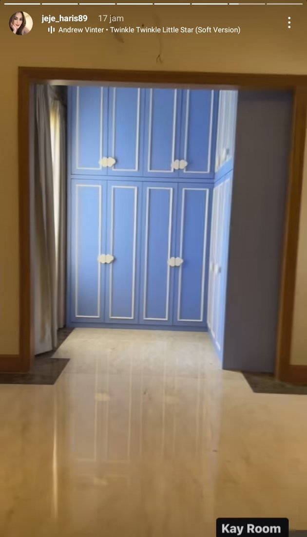 kamar anak Jennifer Dunn © Instagram