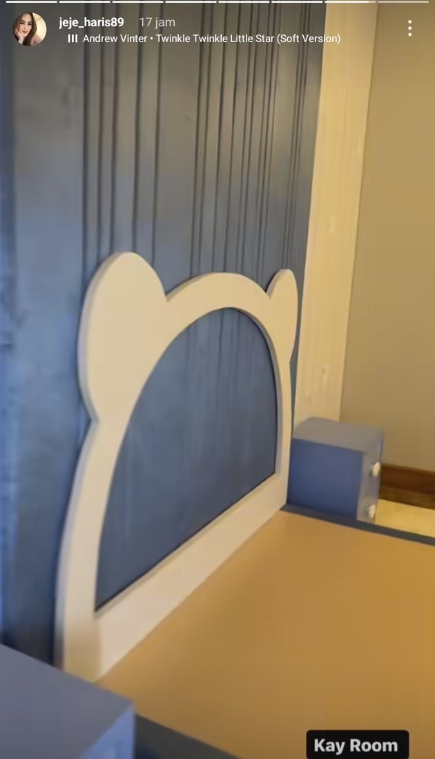 kamar anak Jennifer Dunn © Instagram