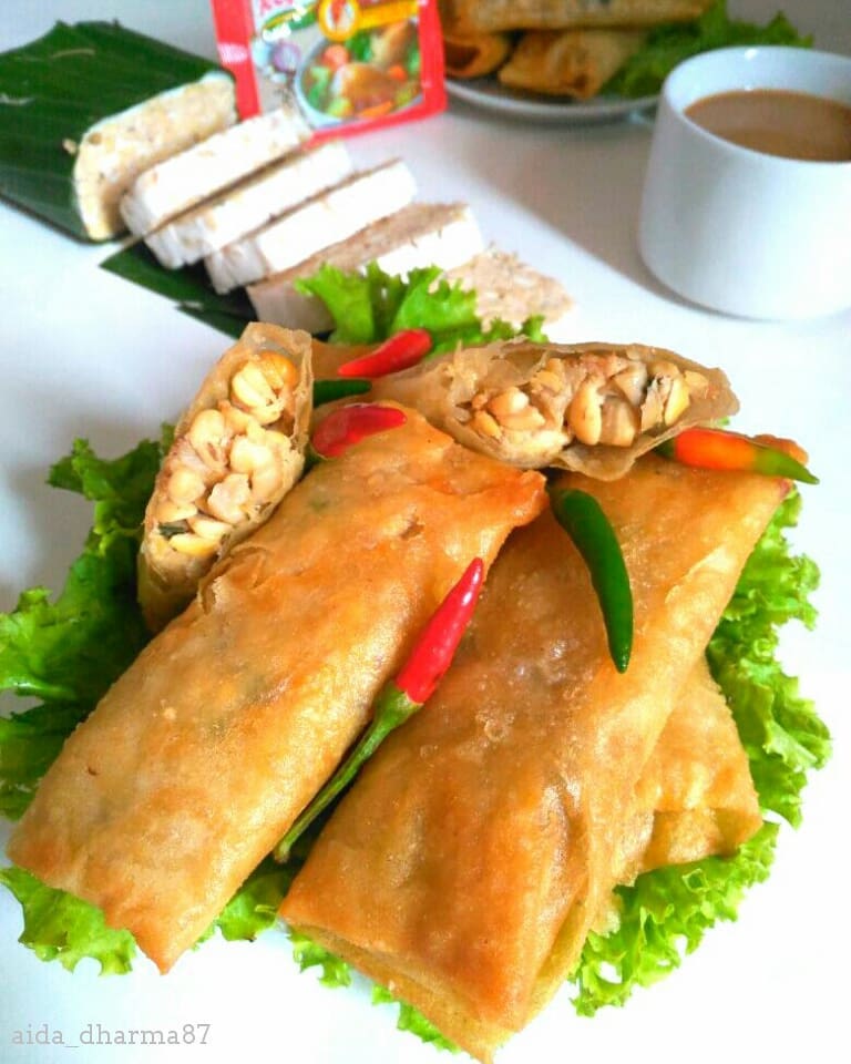 23 Resep lumpia isi sayuran, renyah, lezat, dan bergizi