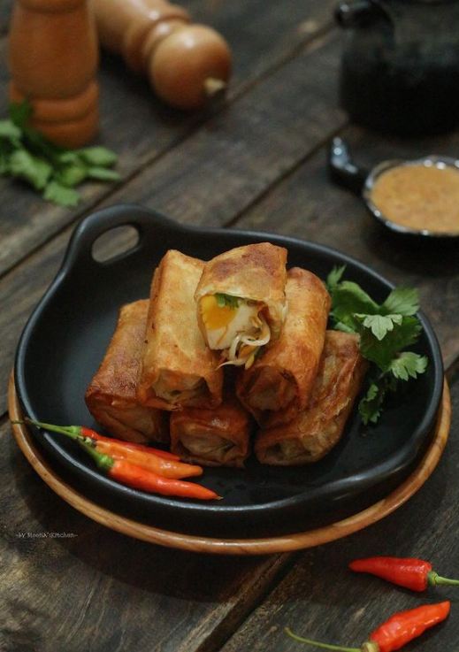 23 Resep lumpia isi sayuran, renyah, lezat, dan bergizi