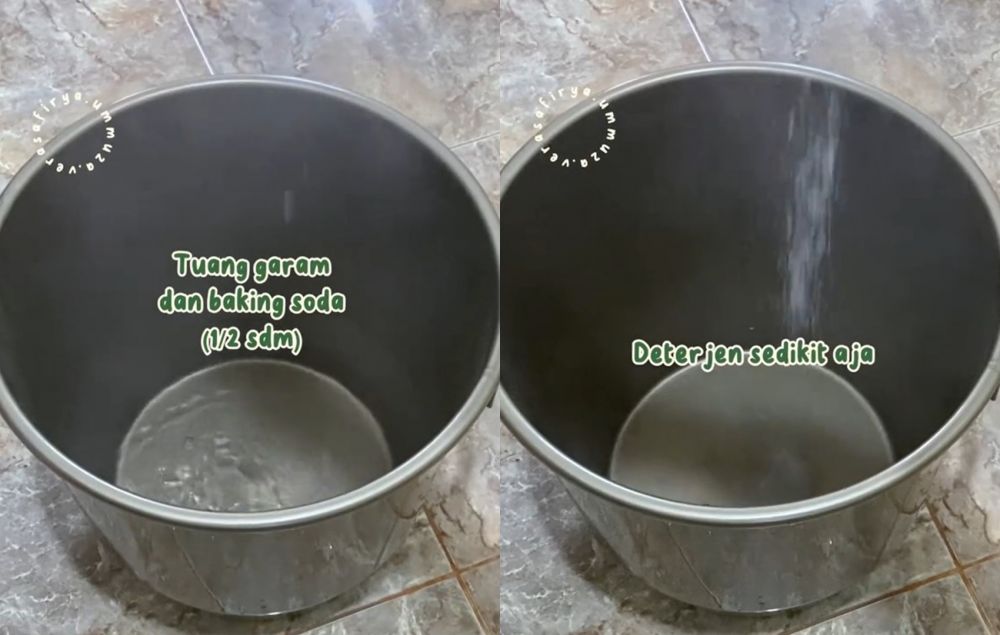 Trik mencuci kain pel agar kesat dan bersih lagi, cukup tambah 2 bahan dapur