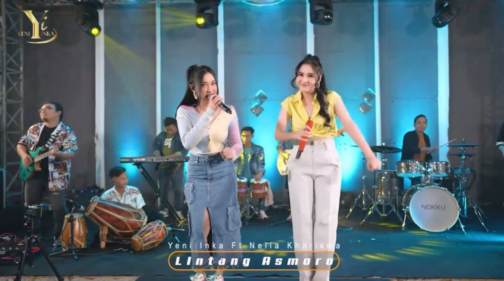 Nella Kharisma duet bareng Yeni Inka © berbagai sumber