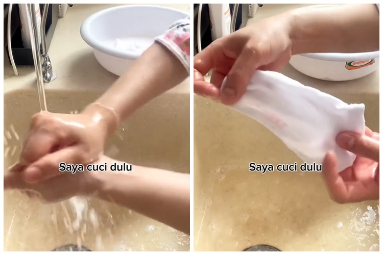 Tak perlu direndam pemutih, ini cara cuci kaus kaki dekil agar kinclong lagi pakai 3 bahan dapur