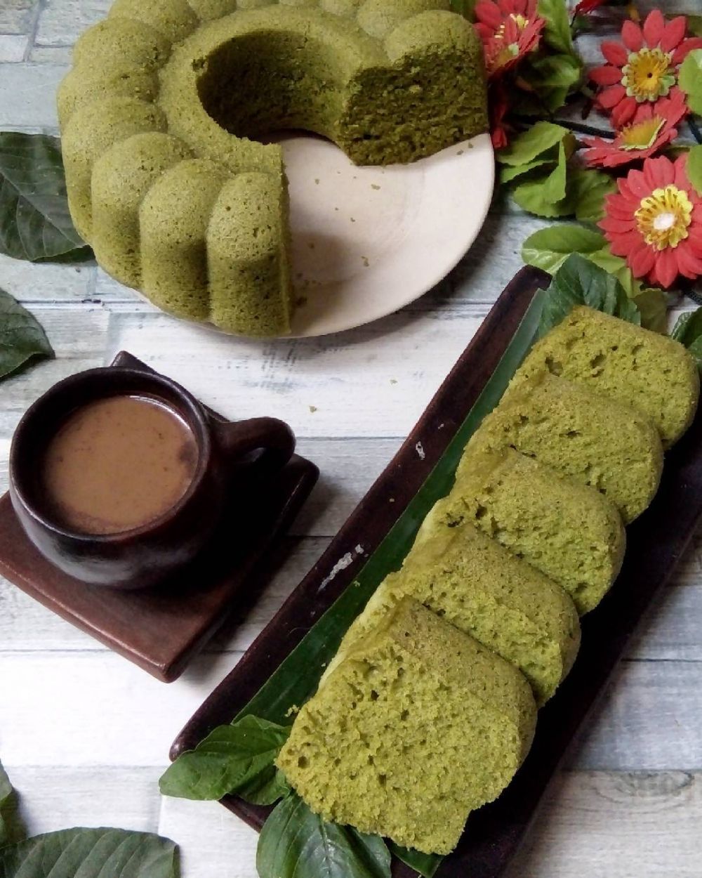 13 Resep kue dari bayam, enak, lembut, dan mudah dibuat