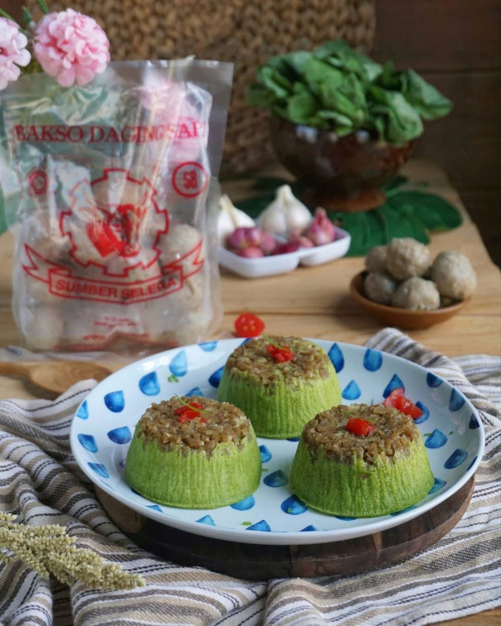 13 Resep kue dari bayam, enak, lembut, dan mudah dibuat