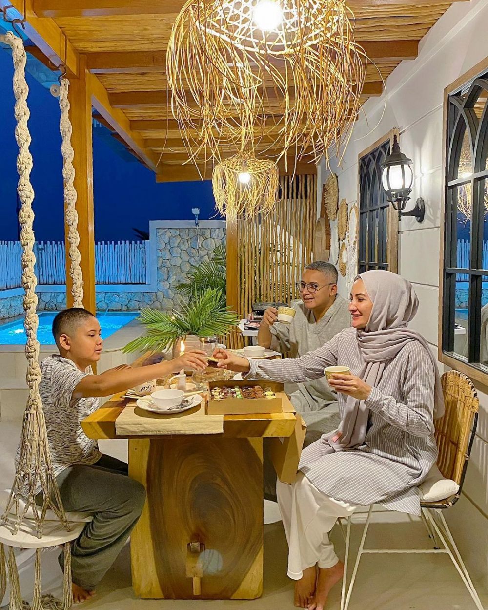 rooftop rumah natalie sarah © 2024 brilio.net