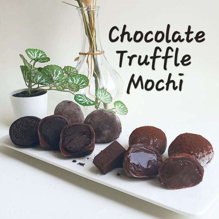 17 Cara membuat aneka mochi cokelat, sederhana ala rumahan