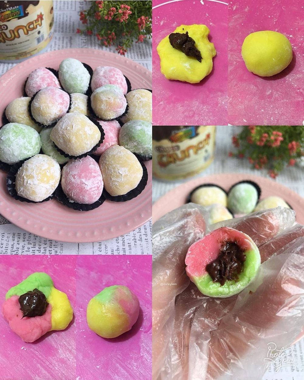 17 Cara membuat aneka mochi cokelat, sederhana ala rumahan