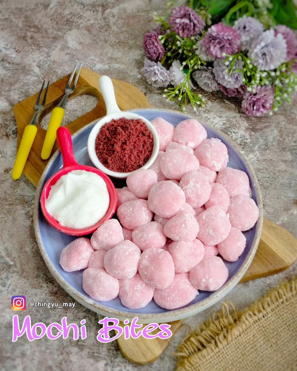 31 Resep mochi enak, kenyal, sederhana, dan mudah dibuat