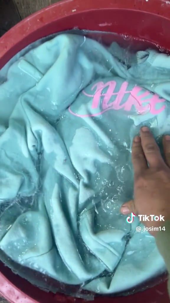 Cucian membeku © TikTok Cucian membeku © TikTok