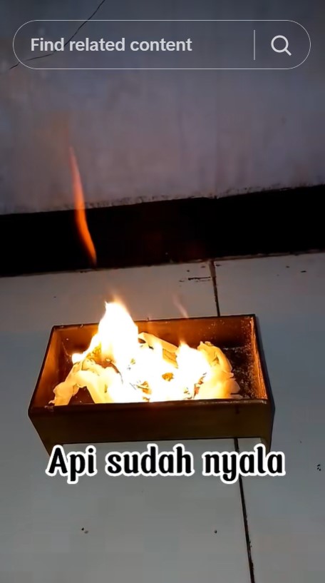 Modal tisu dan minyak sayur, cara kreatif masak tanpa kompor ini patut dicoba