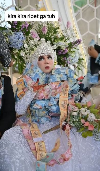 Konsep pernikahan di Madura TikTok