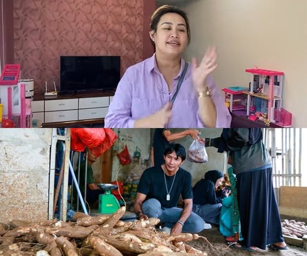 rumah Pinkan Mambo sebelum dan sesudah nikah © berbagai sumber