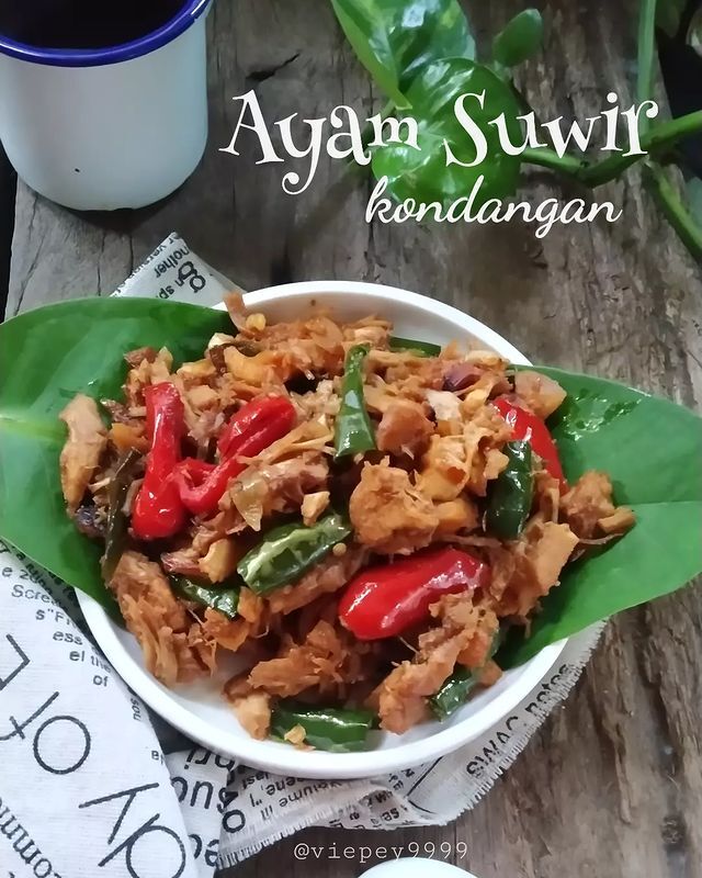 15 Resep olahan ayam suwir ala rumahan, nikmat, bikin nagih, dan mudah ditiru
