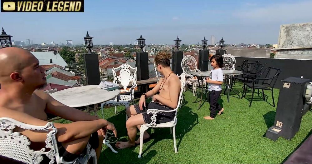 rooftop Ahmad Dhani yang estetik © YouTube rooftop Ahmad Dhani yang estetik © YouTube