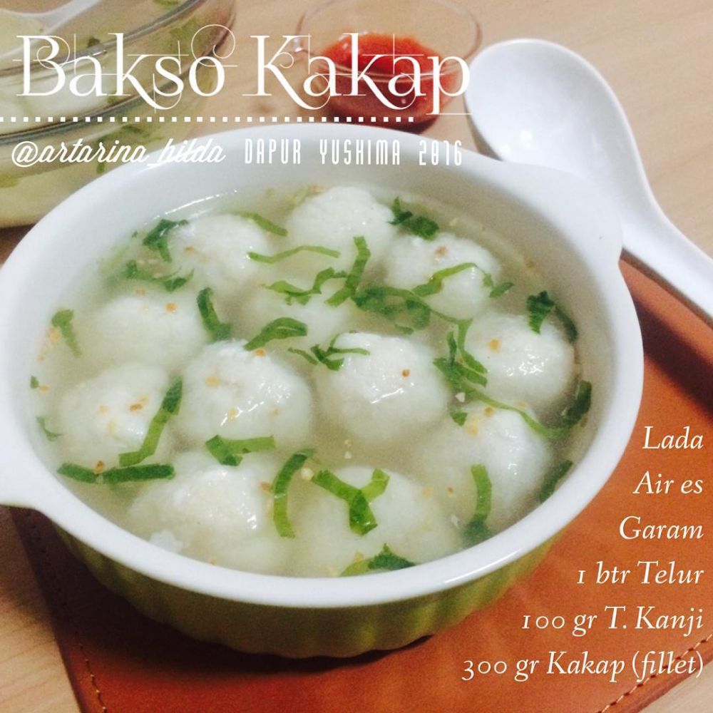 20 Resep kreasi bakso ikan, kenyal, sehat, dan nikmat