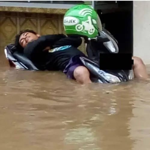 hadapi banjir santui berbagai sumber