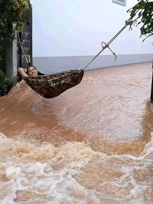 hadapi banjir santui berbagai sumber