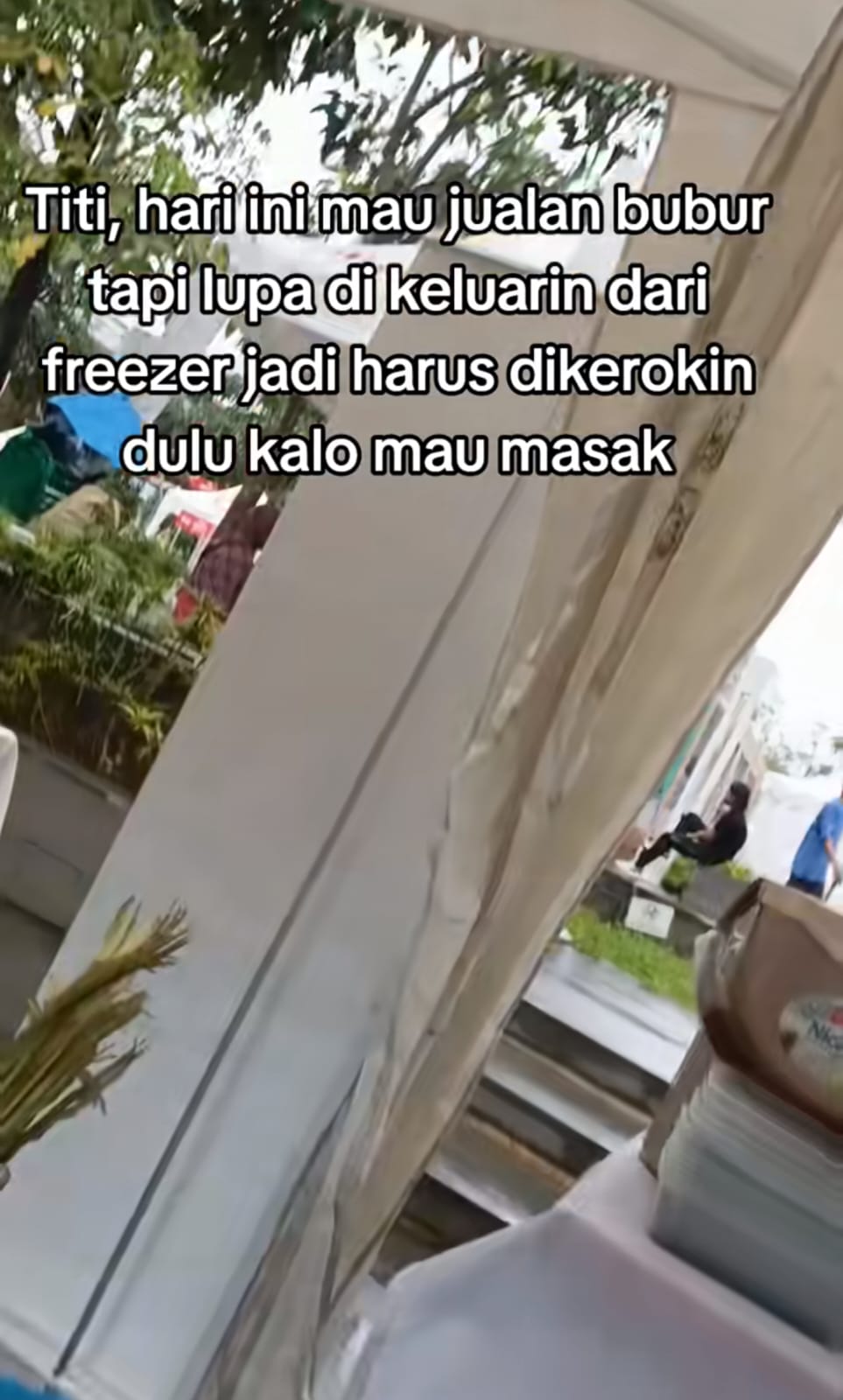 bubur beku © TikTok