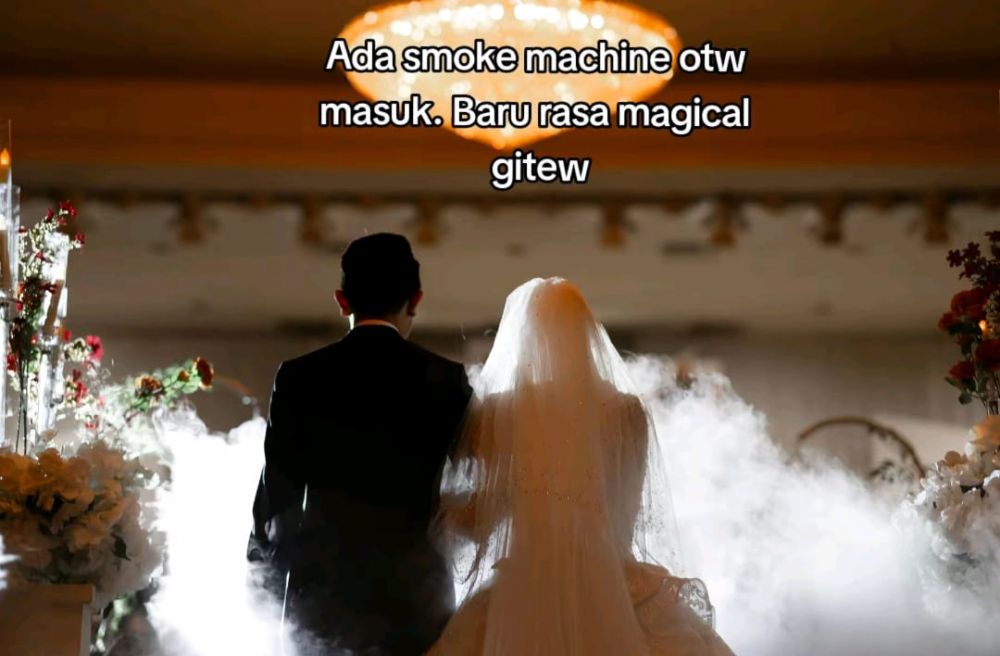 nikah konsep harry potter © TikTok nikah konsep harry potter © TikTok