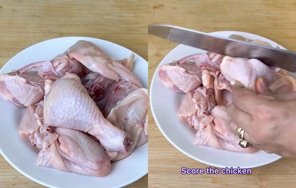 Tanpa diungkep, ini trik menggoreng ayam agar matang sempurna dan bumbunya meresap