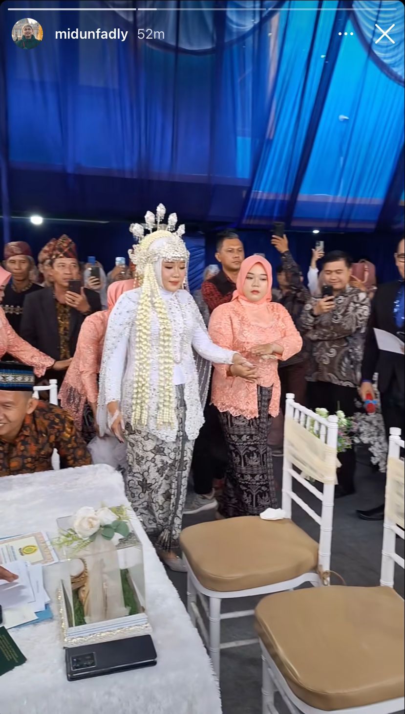 potret pernikahan kelima andika kangen band © instagram potret pernikahan kelima andika kangen band © instagram