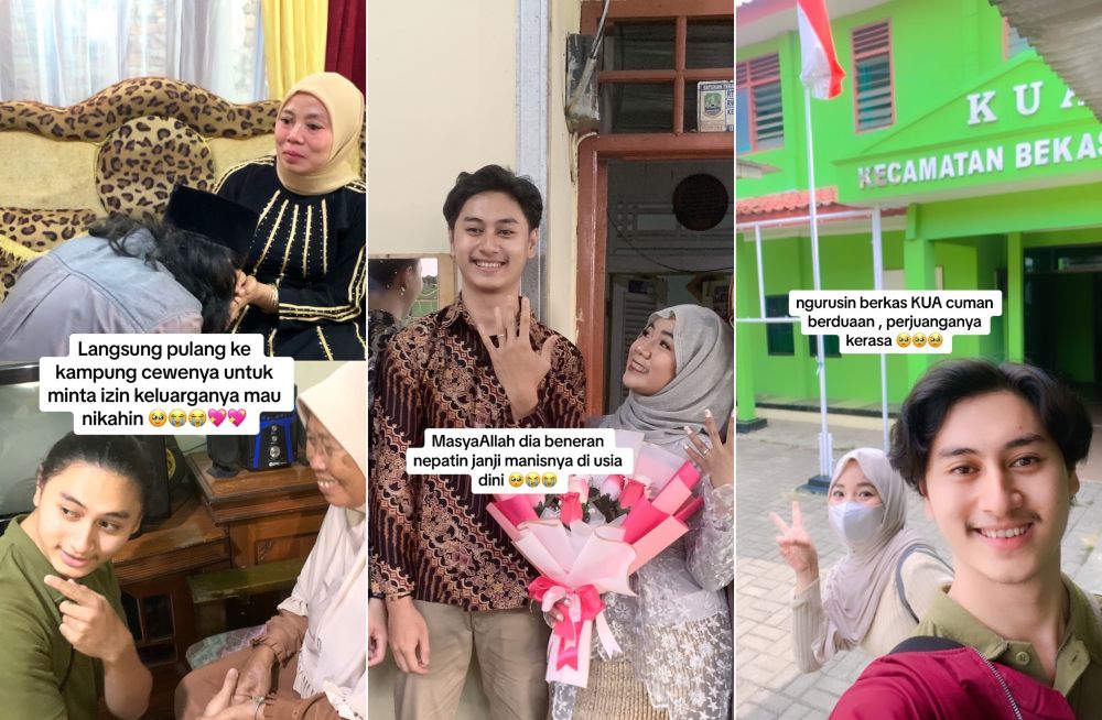 nikah muda 20 tahun © TikTok