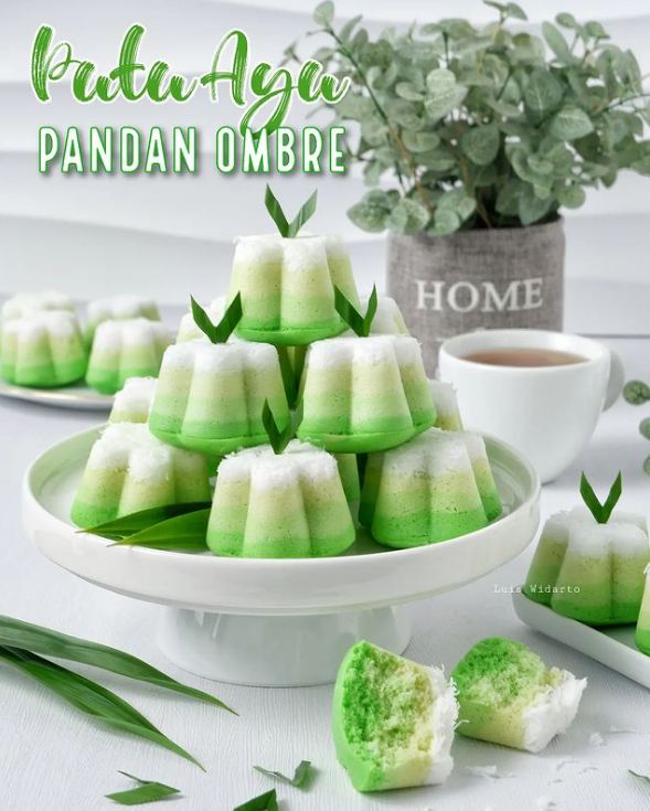 30 Resep kue putu ayu, enak, lembut, anti gagal dan bisa dijual