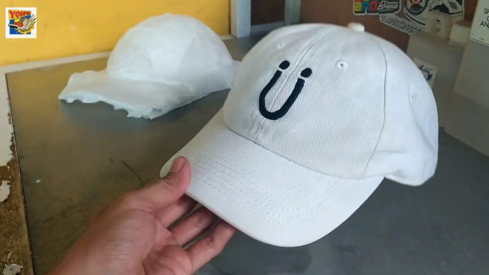 Cukup tambah 1 bahan dapur, ini trik ampuh bersihkan topi kumal agar bersih seperti baru lagi