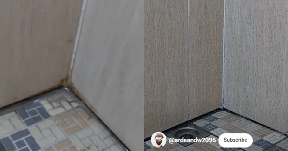 Tak perlu disikat, ini cara hilangkan noda kerak dan lumut keramik kamar mandi tambah 1 bahan dapur