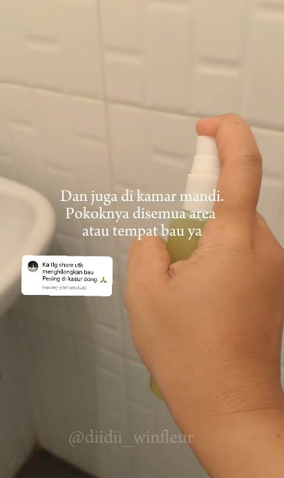 Tak diberi kapur barus, ini trik basmi bau pesing dan tak sedap di kamar mandi andalkan 2 bahan dapur