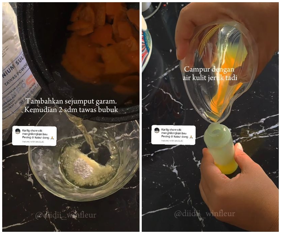 Tak diberi kapur barus, ini trik basmi bau pesing dan tak sedap di kamar mandi andalkan 2 bahan dapur