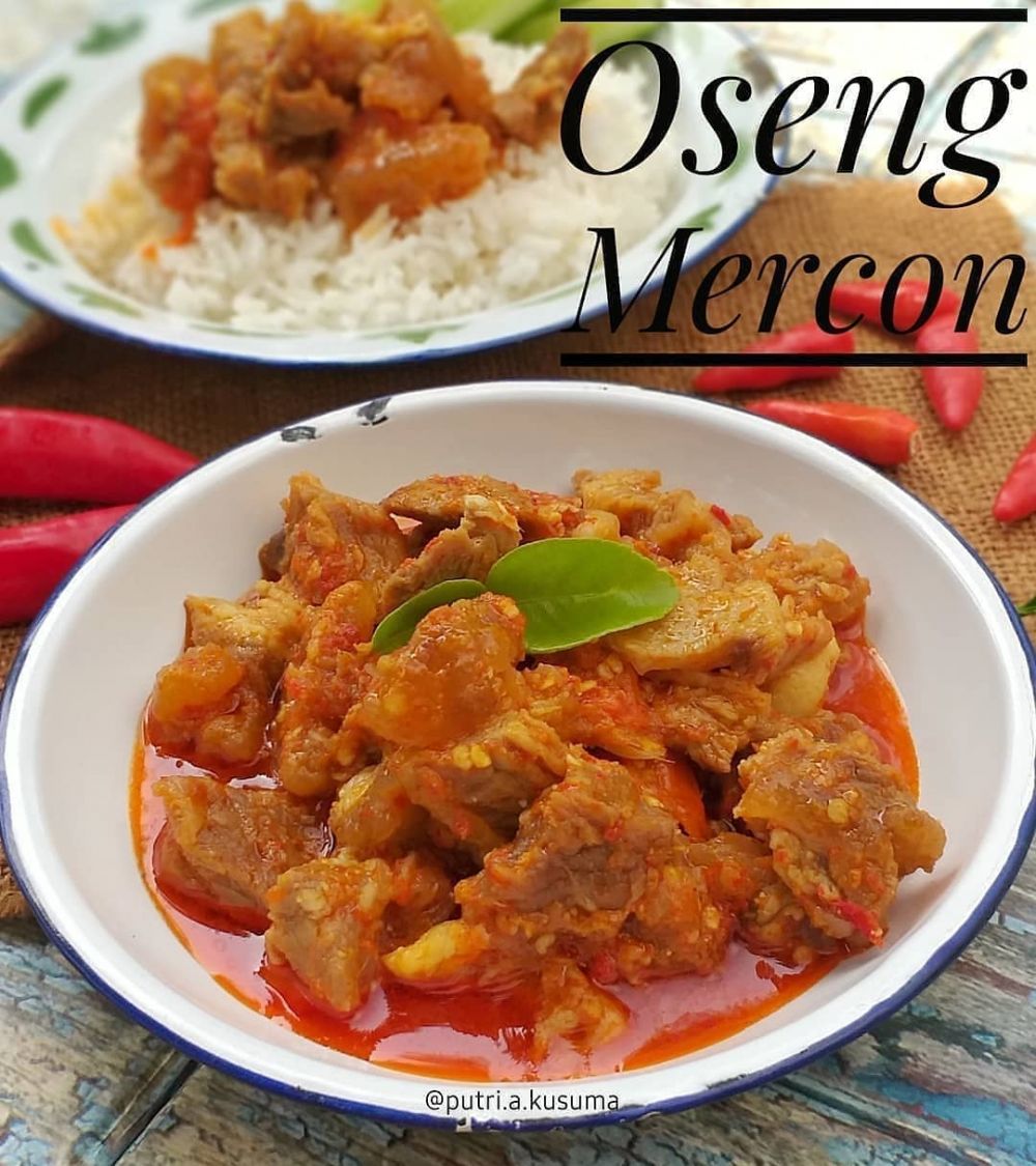 11 Resep oseng mercon daging sapi, empuk, lezat, dan bumbu meresap sempurna