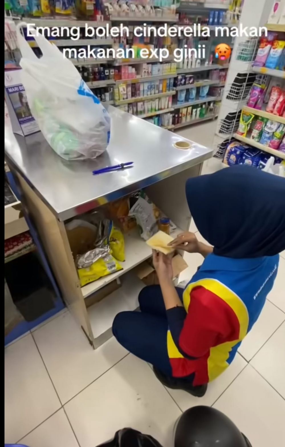 konsumsi makanan expired © TikTok