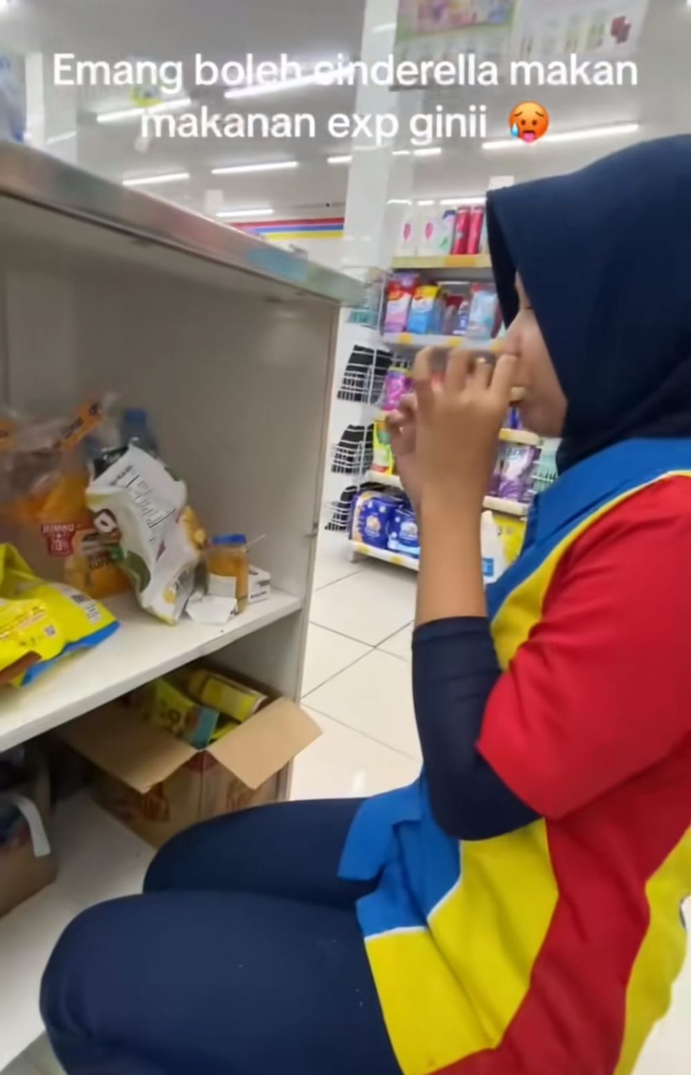 konsumsi makanan expired © TikTok