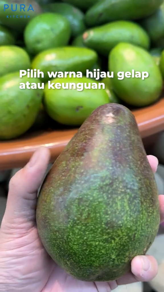 Tanpa perlu dikupas, ini cara simpel memilih alpukat matang sempurna dan teksturnya empuk
