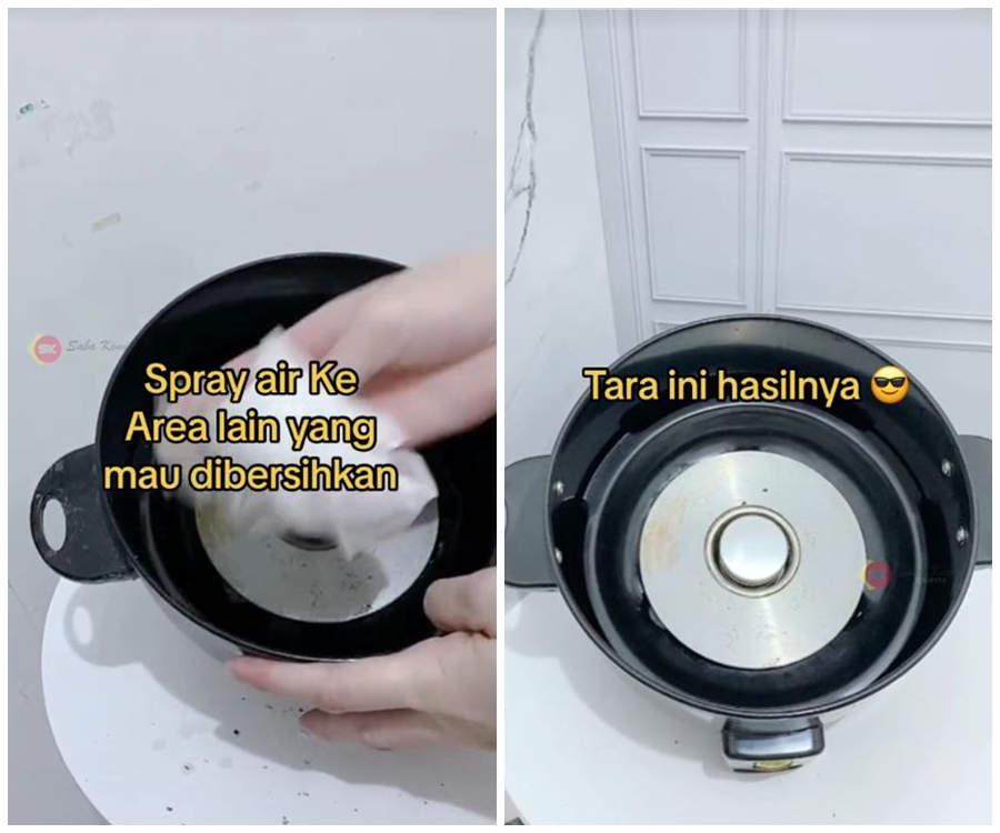 No need to apply toothpaste, this trick for cleaning burnt stains