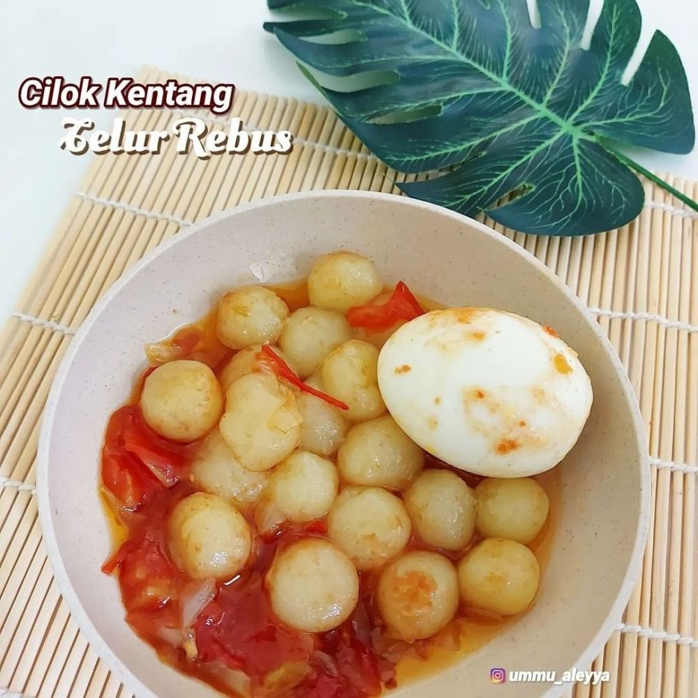 31 Resep cilok dan sambal kacang enak, empuk, dan mudah dibuat