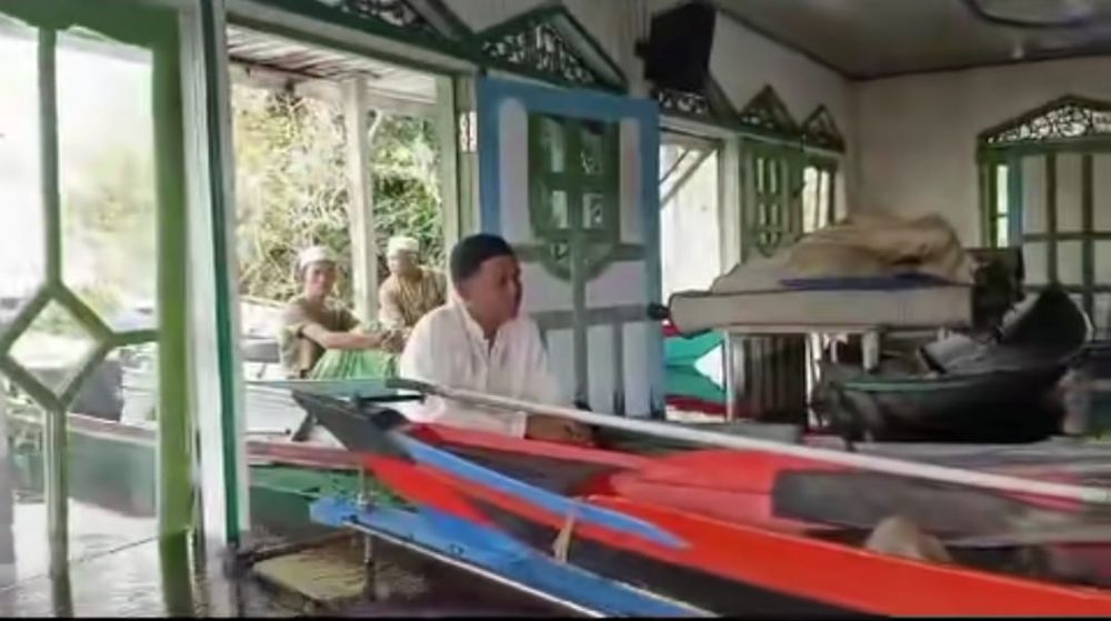 salat di atas air © TikTok