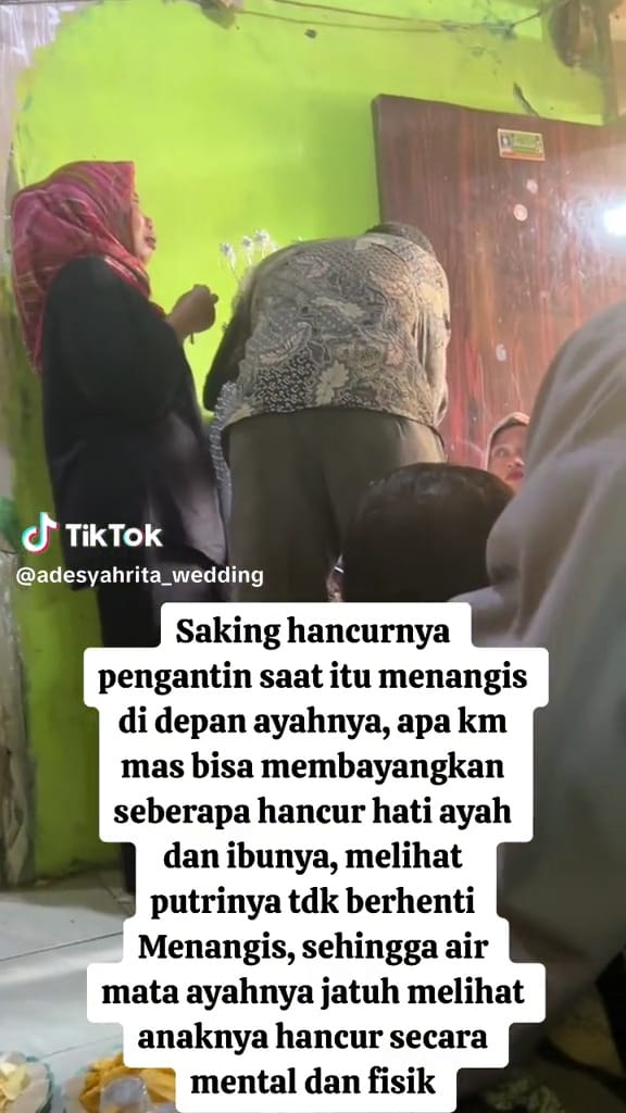 Manten pria kabur saat akad © TikTok