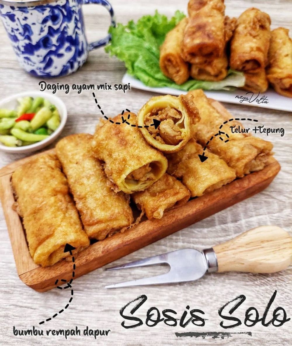 20 Resep sosis solo, enak, praktis, dan cocok untuk camilan di rumah