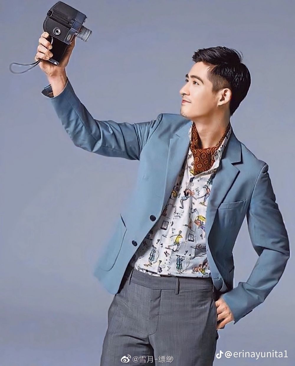 pesona vic chou meteor gardeng pemotretan terbaru © TikTok